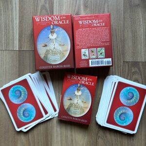 Colette Baron-Reid Wisdom of the Oracle 52 card deck and guidebook GUC